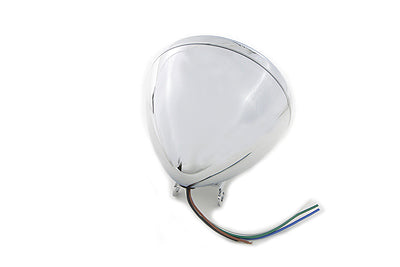 5-3/4 Round Headlamp Assembly Teardrop Style