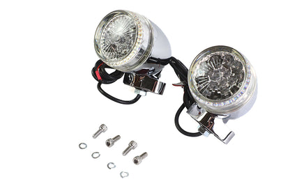Bullet Turn Signal Set with FL Mount