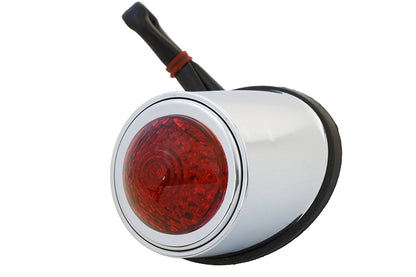 Round Style Tail Lamp with Red Lens