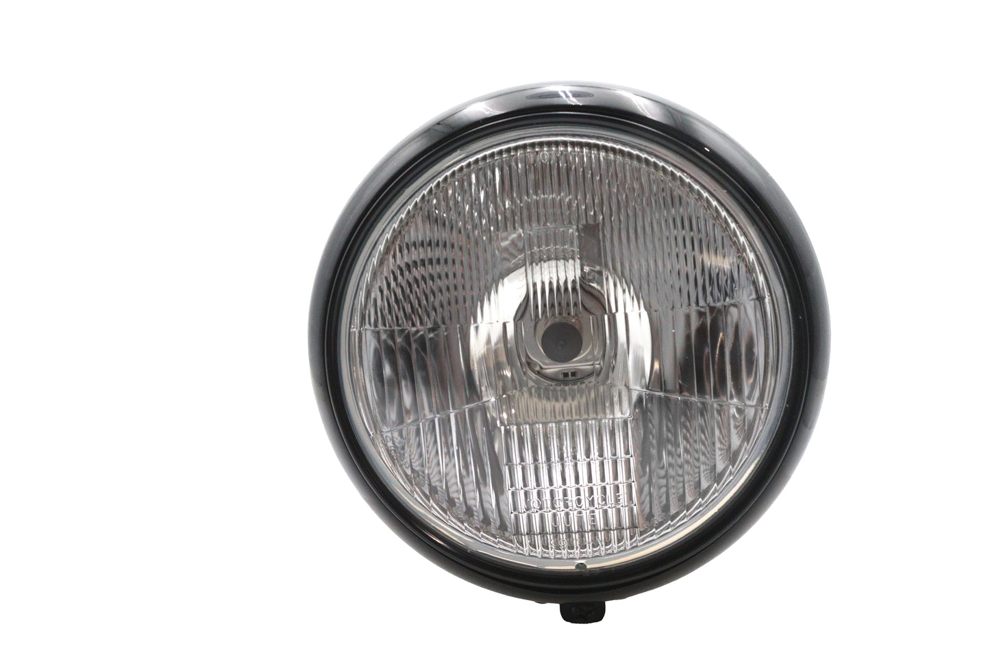 7 Headlamp Assembly H-4 Type Black
