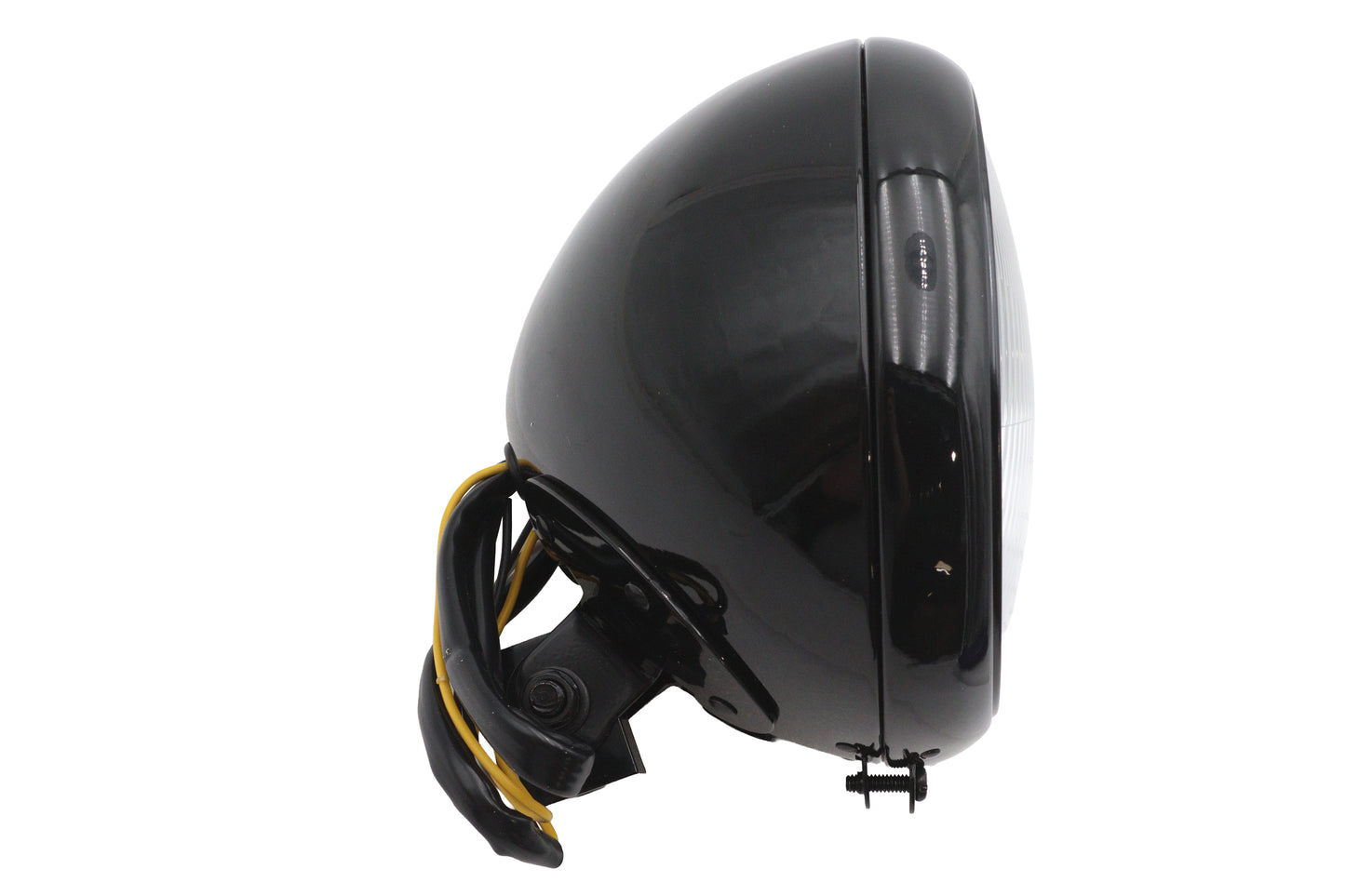 7 Headlamp Assembly H-4 Type Black