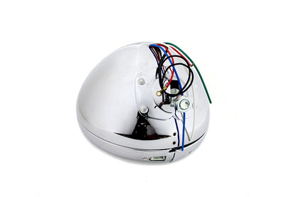 7 6 Volt LED Glide Headlamp Chrome
