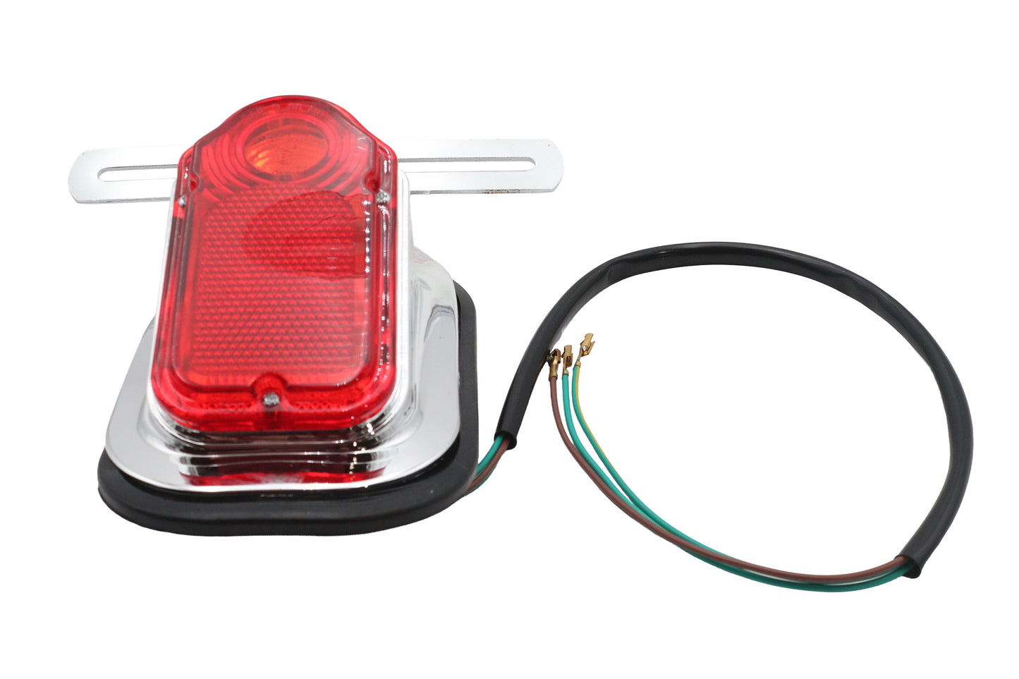 FLSTS Replica Tombstone Tail Lamp Chrome