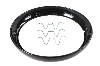 Outer Headlamp Trim Rim Black