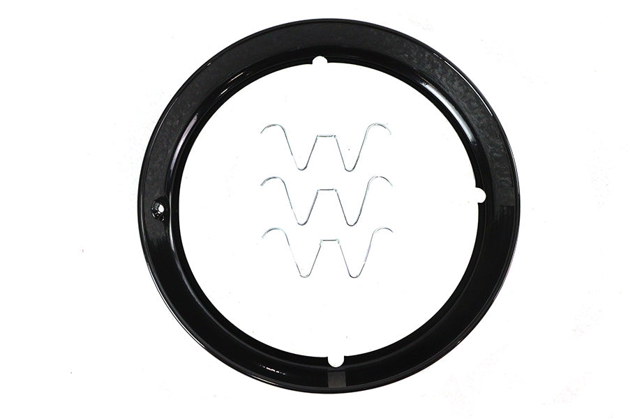 Outer Headlamp Trim Rim Black