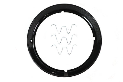 Outer Headlamp Trim Rim Black