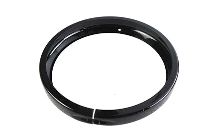 Outer Headlamp Trim Rim Black