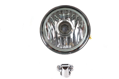 Factory Sample 5-3/4 Chrome Rocket Style Headlamp