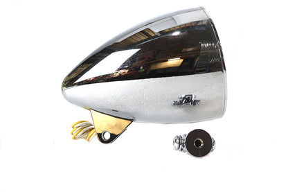 Factory Sample 5-3/4 Chrome Rocket Style Headlamp