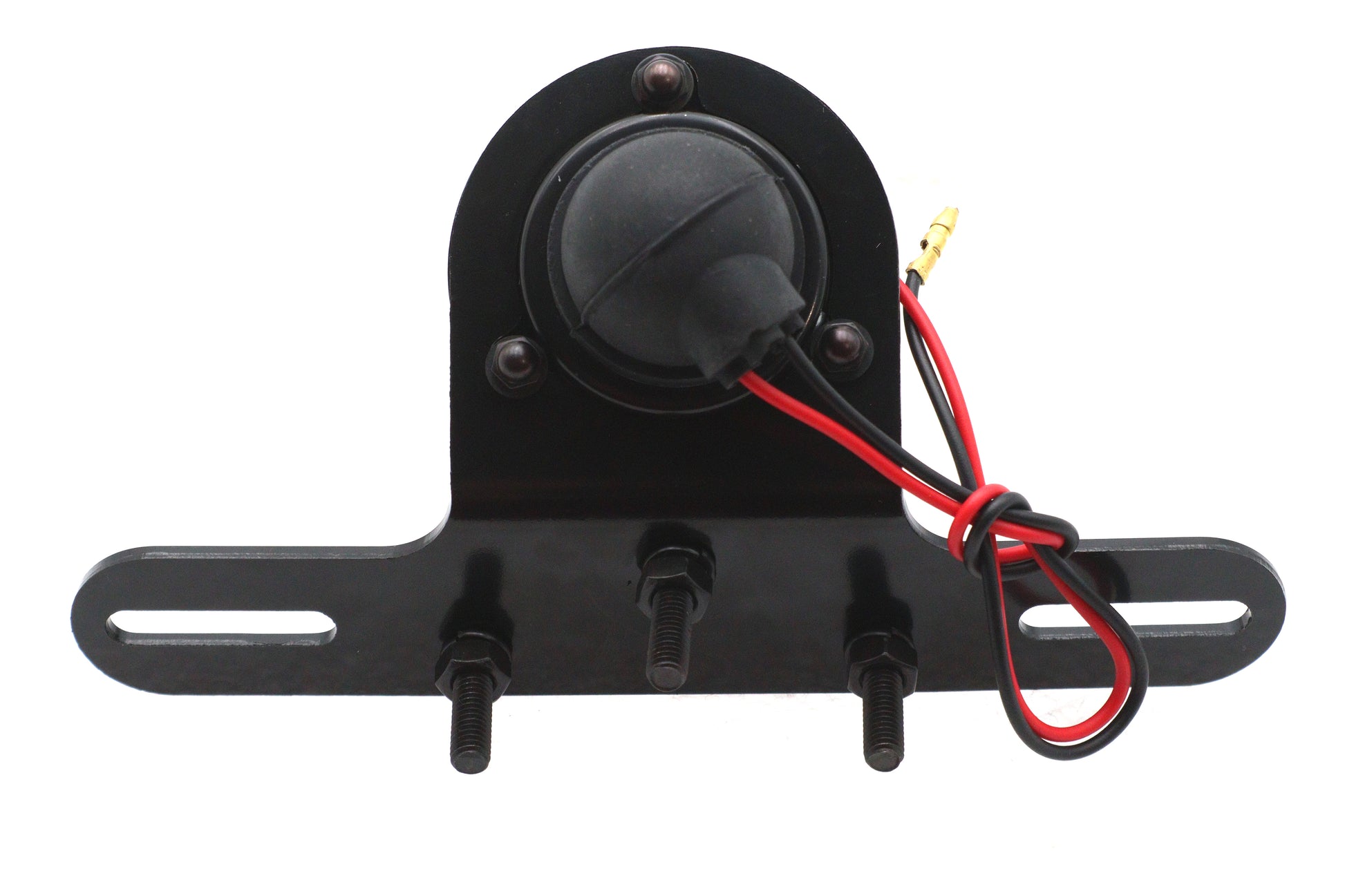 2 Round Vintage Tail Lamp Black