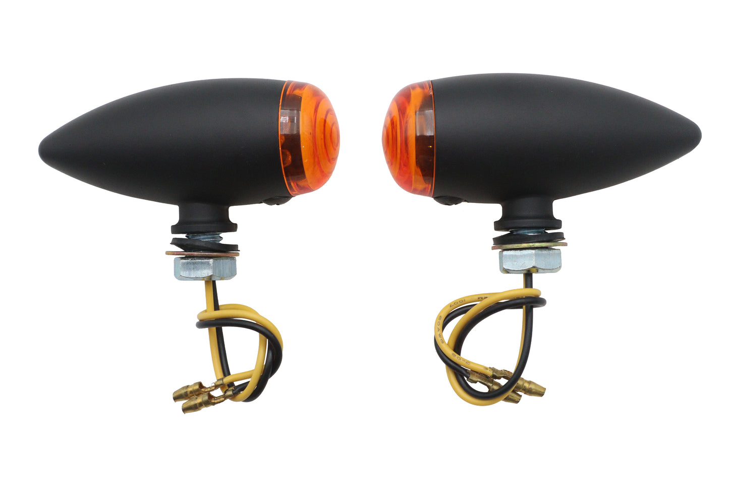 Mini LED Bullet Amber Lens Marker Lamp Set