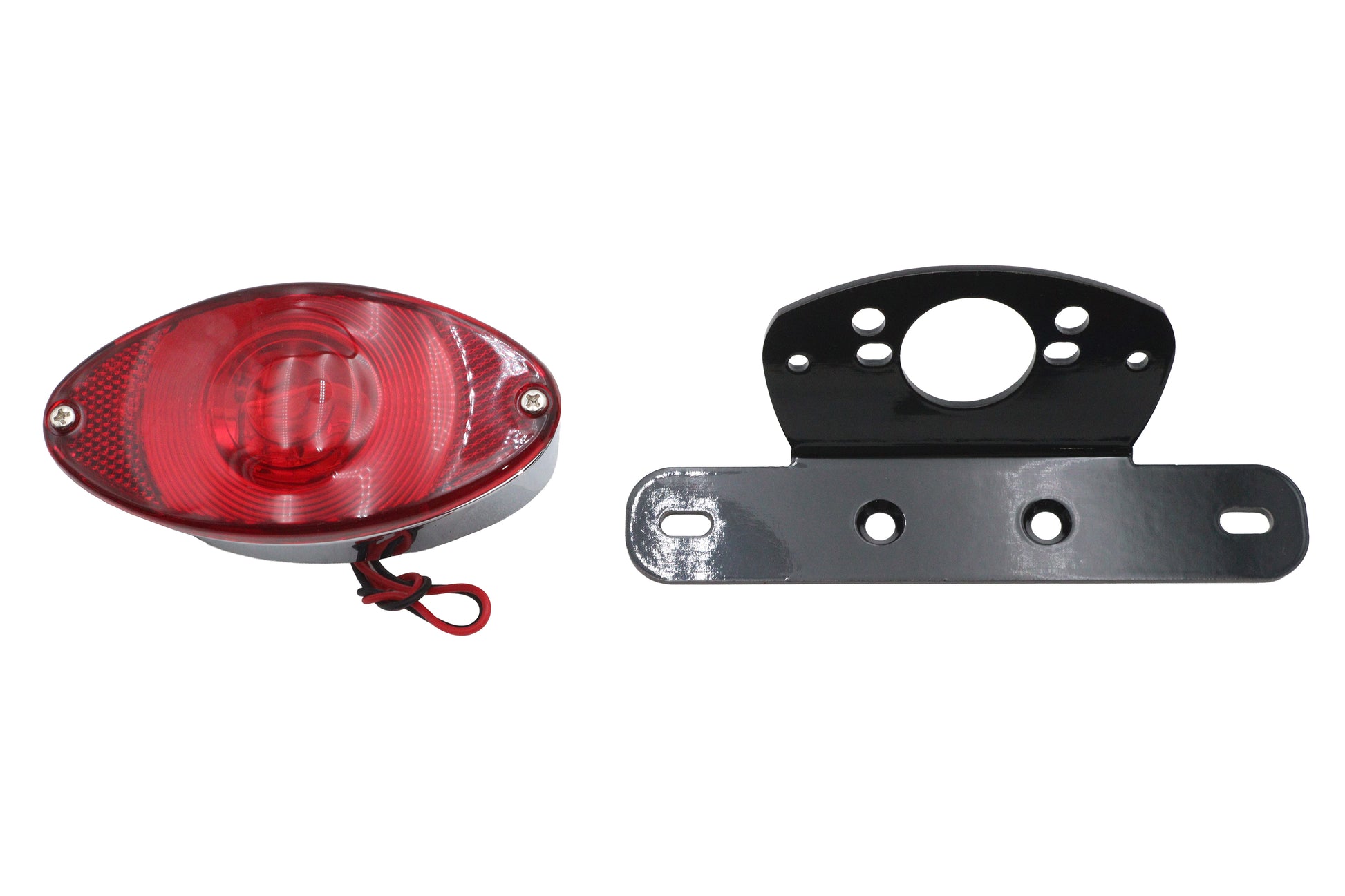 Fender Mount Tail Lamp Oval LED Black