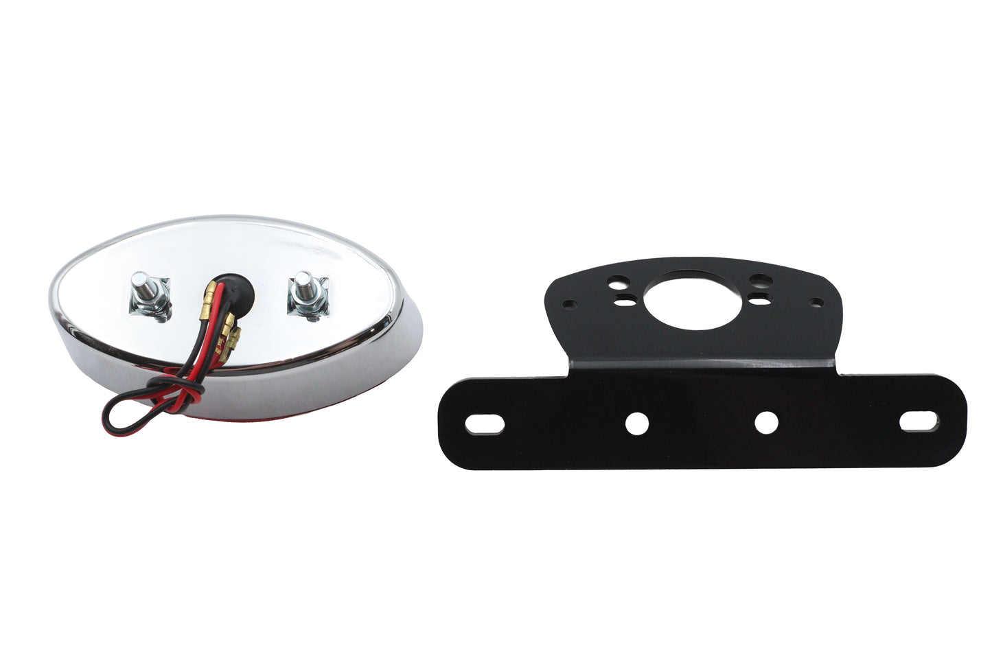 Fender Mount Tail Lamp Oval LED Black