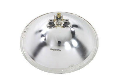 7 Round 6 Volt Headlamp Sealed Beam Bulb