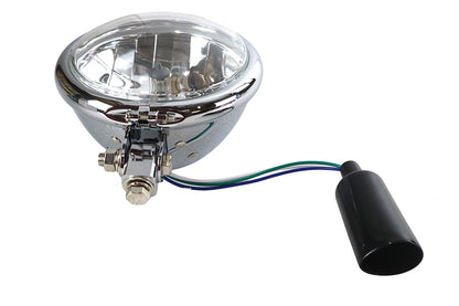 5-3/4 Round Headlamp Chrome