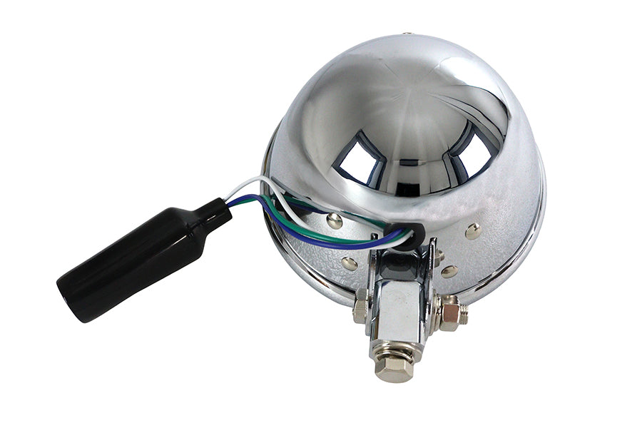5-3/4 Round Headlamp Chrome