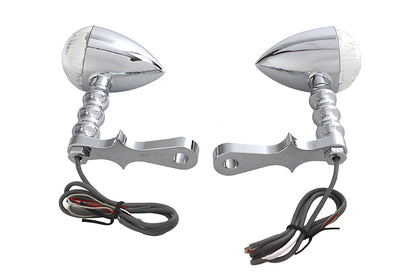 LED Bullet Turn Signal Set with Headlamp Mount