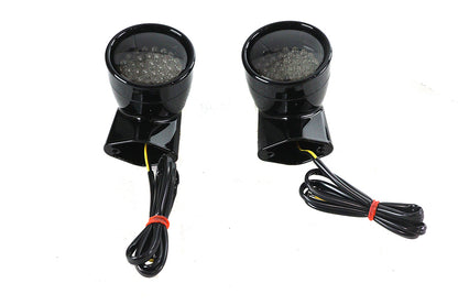 Black Revox Bullet LED Rear Turn Signal Set