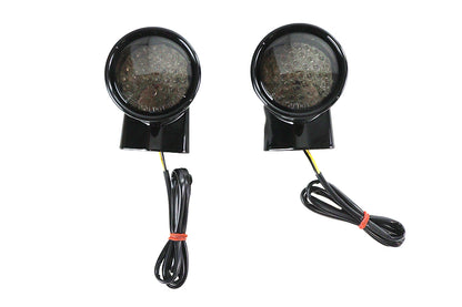 Black Revox Bullet LED Rear Turn Signal Set
