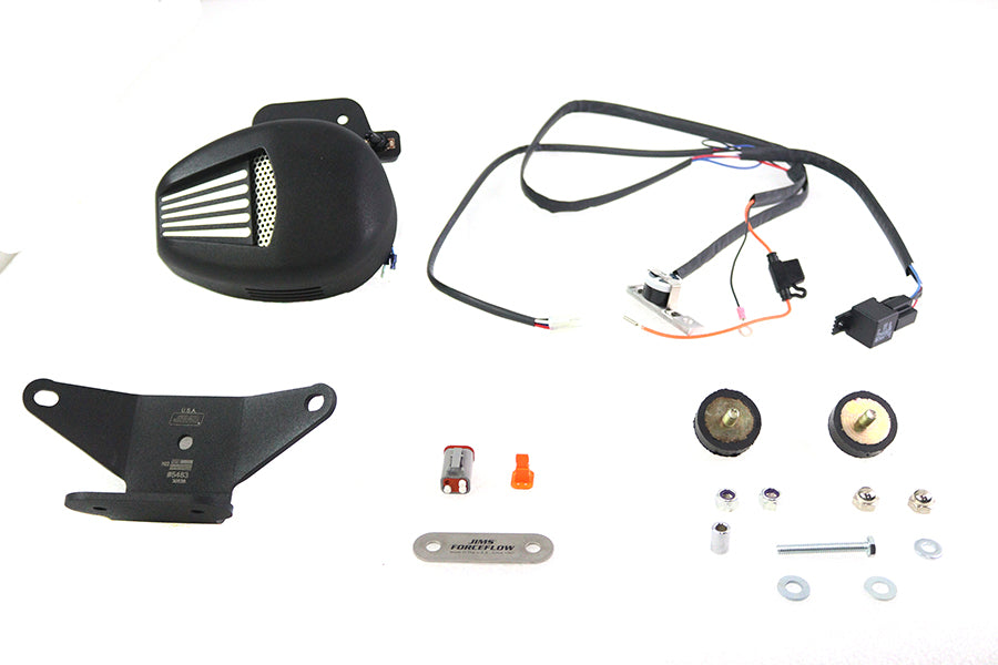 Jims Forceflow Cylinder Head Cooler Kit Black