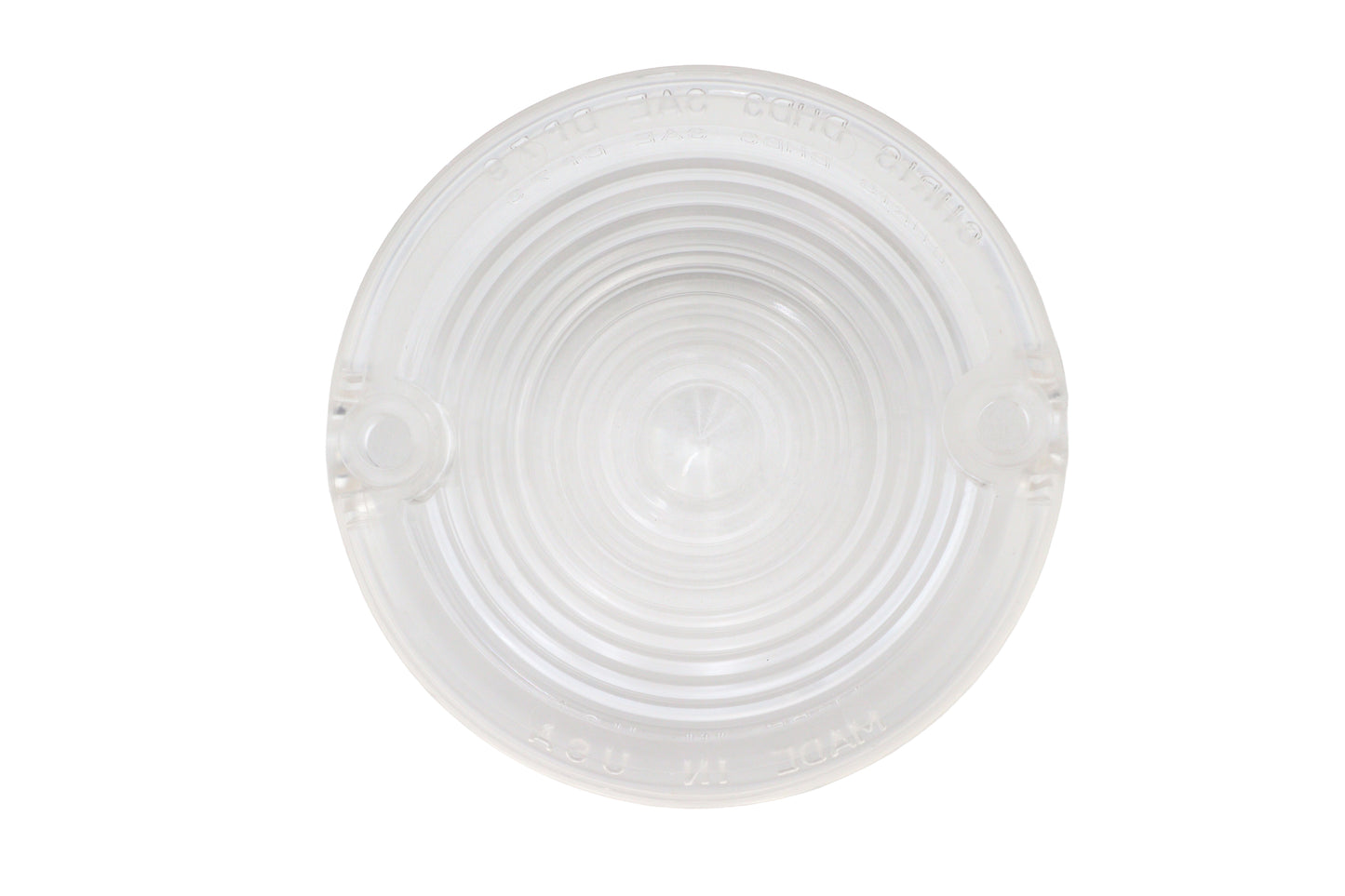 Clear Turn Signal Flat Lens Small