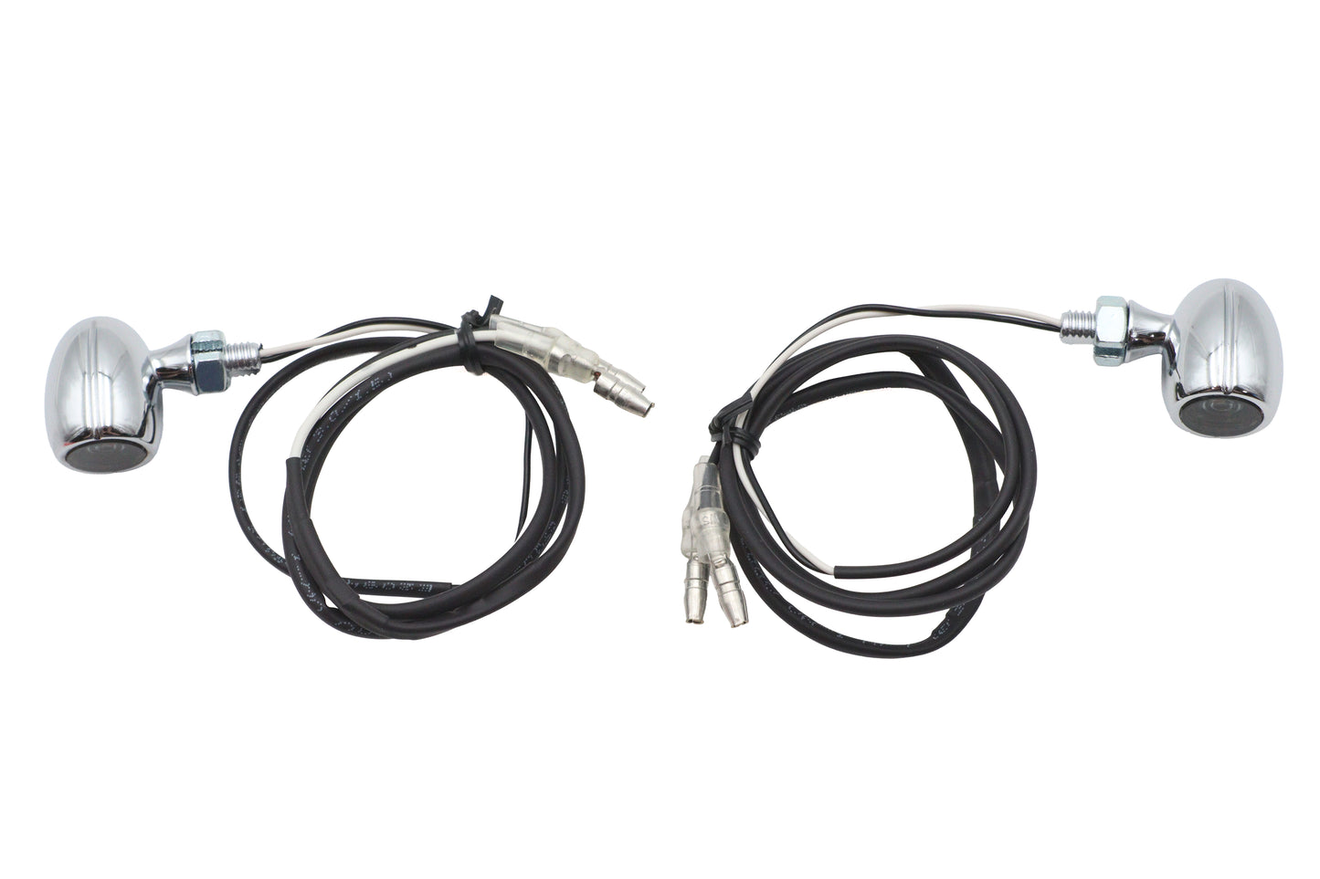 Mini LED Turn Signal Assembly Chrome