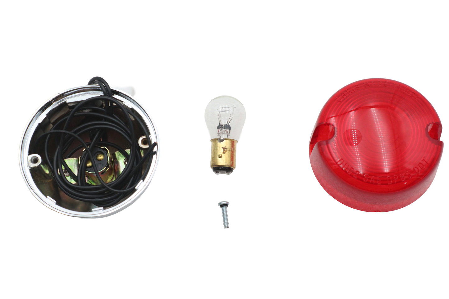 Chrome Turn Signal Assembly Front Right or Left