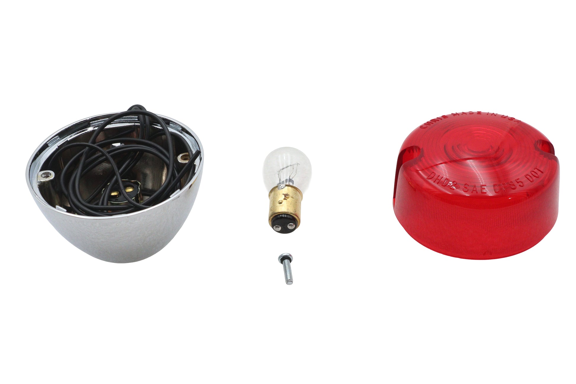 Chrome Turn Signal Assembly Front Right or Left