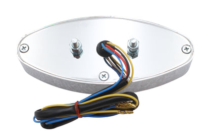 Chrome Cateye LED Tail Lamp Assembly