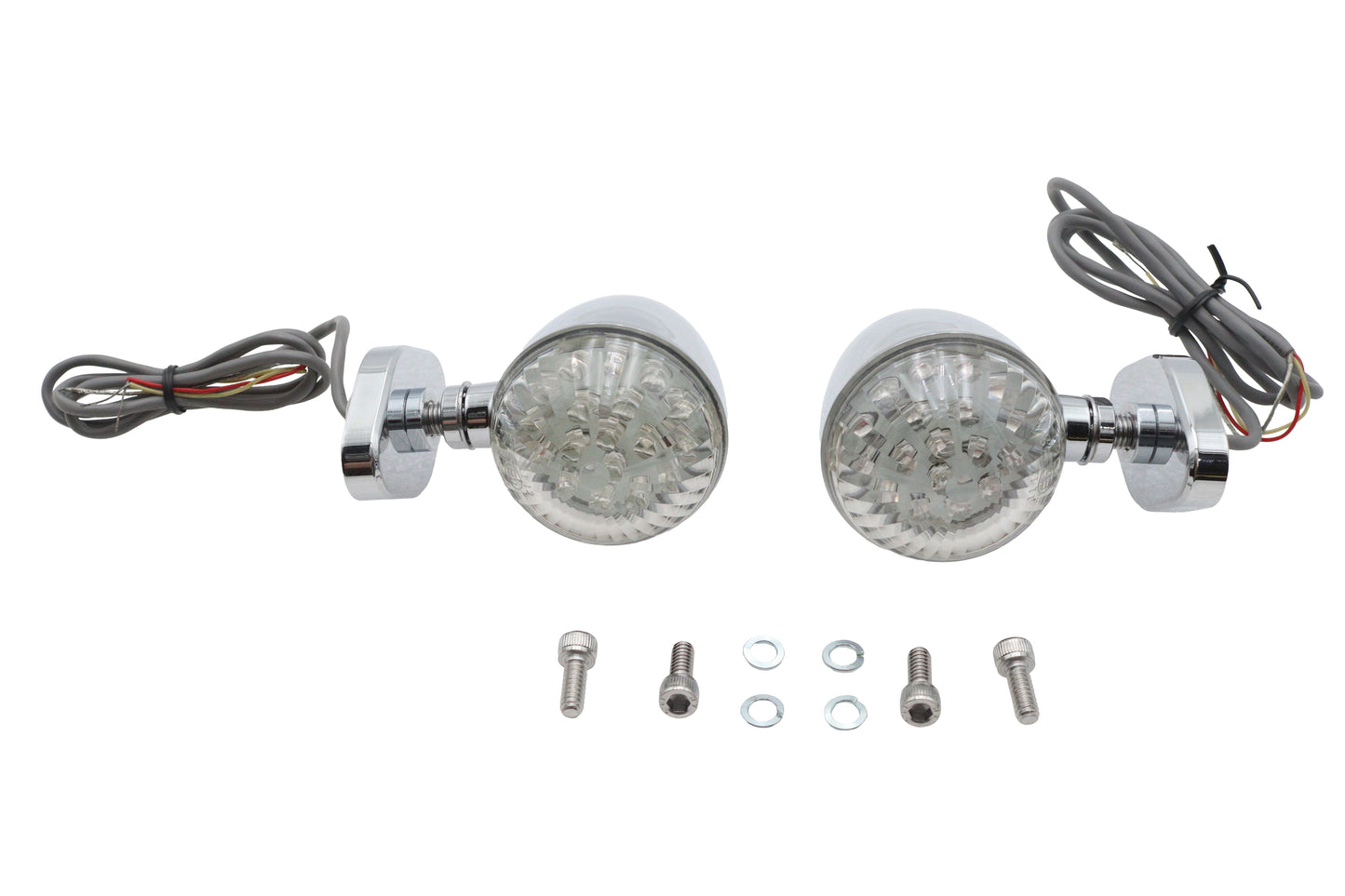 LED Bullet Turn Signal Set with Bracket Mount
