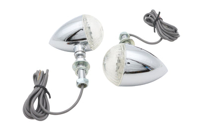 LED Bullet Turn Signal Set with Short Stud