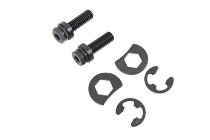 Exhaust Pipe Locking Bolt Mounting Kit Black Oxide Plated