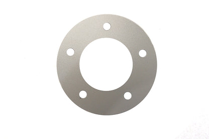 Front Wheel Hub Plate Silver