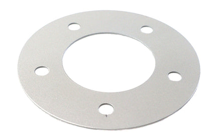 Front Wheel Hub Plate Silver