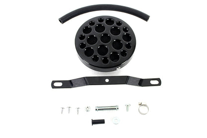 Wyatt Gatling Black Drilled Air Cleaner