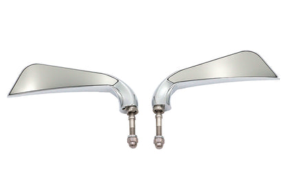 Evil Eye Mirror Set with Billet Stems