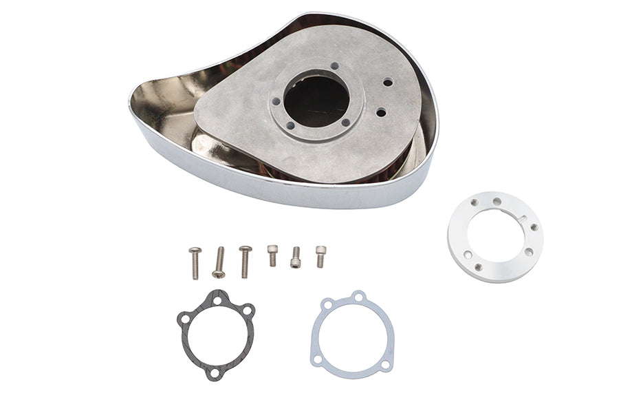 Bendix-Keihin Air Cleaner Assembly Chrome