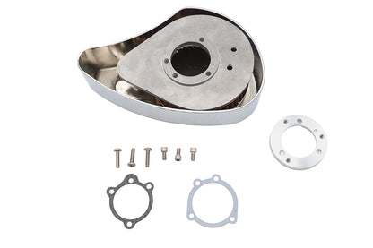 Bendix-Keihin Air Cleaner Assembly Chrome