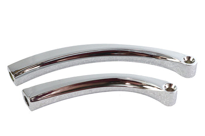 Curved Solid Style Billet Mirror Stem