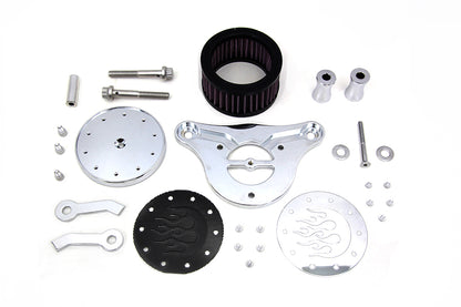 Wyatt Gatling Air Cleaner Kit Chrome