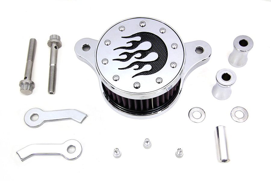 Wyatt Gatling Air Cleaner Kit Chrome