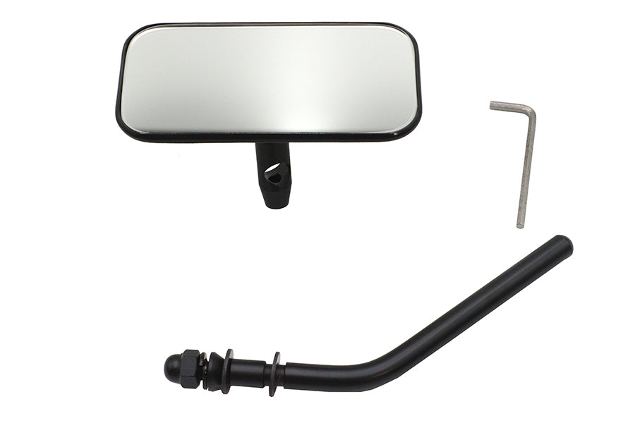 Black Rectangle Mirror