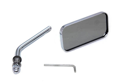 Chrome Rectangle Mirror
