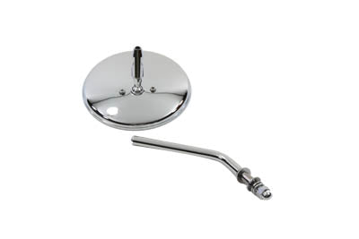 4-1/2 Round Chrome Mirror