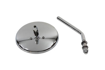 4-1/2 Round Chrome Mirror