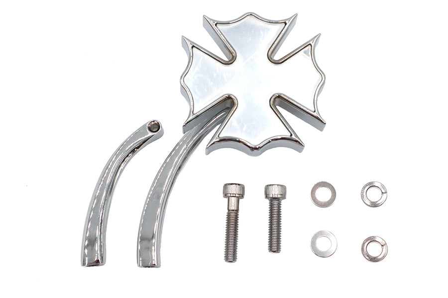 Fire Fighter Mirror with Billet Stems