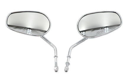 Rectangle Mirror Set with Round Stems