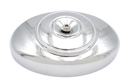 Air Cleaner Cover Oval Chrome