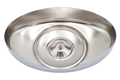 Air Cleaner Cover Oval Chrome