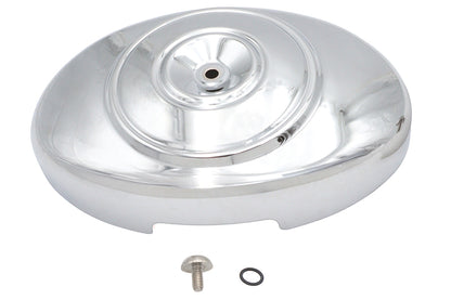 Air Cleaner Cover Oval Chrome